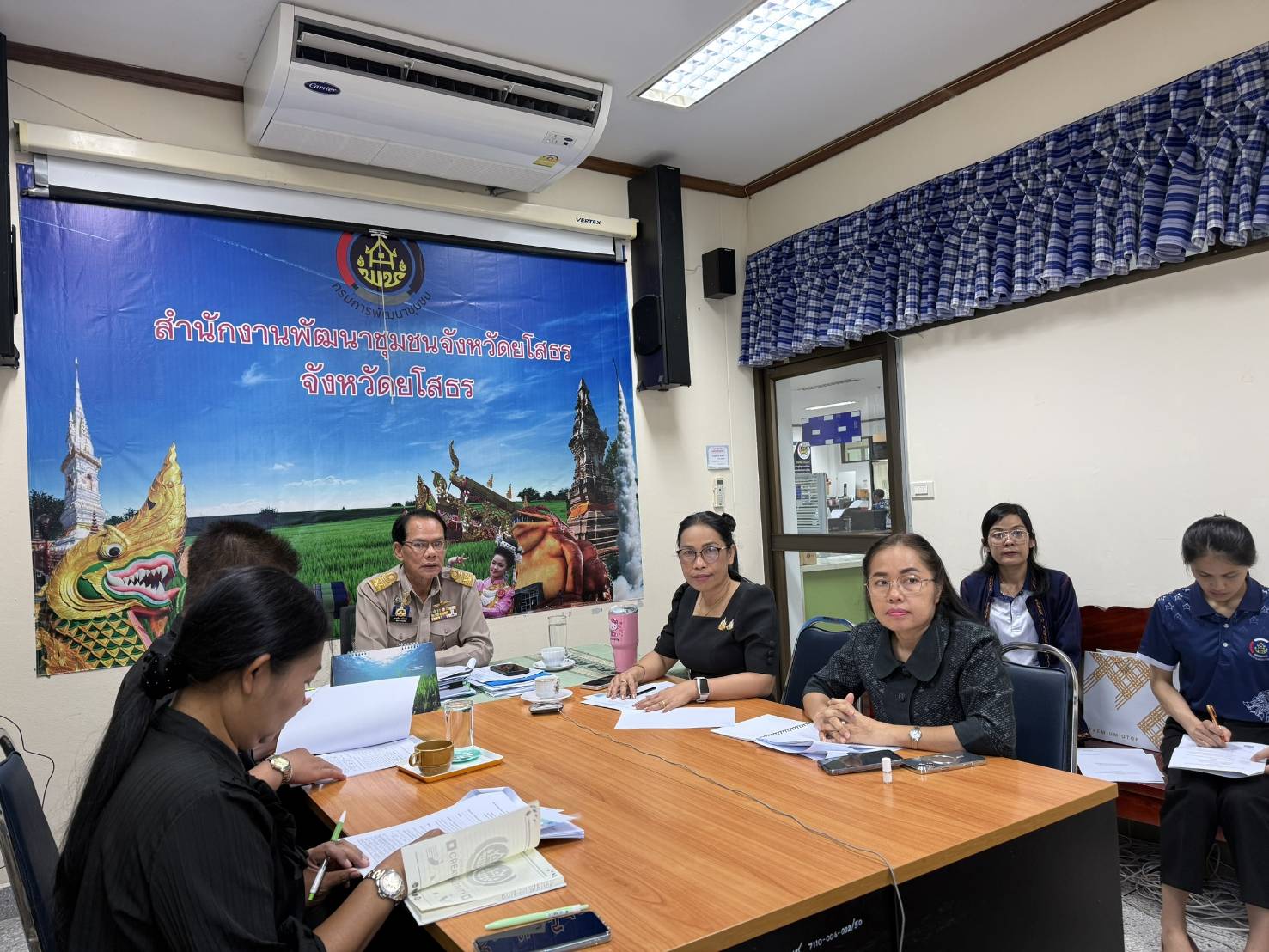 พช.ยโสธร ร่วมประชุมเร่งรัดเบิกจ่ายงบประมาณ ครั้งที่ 4/2569