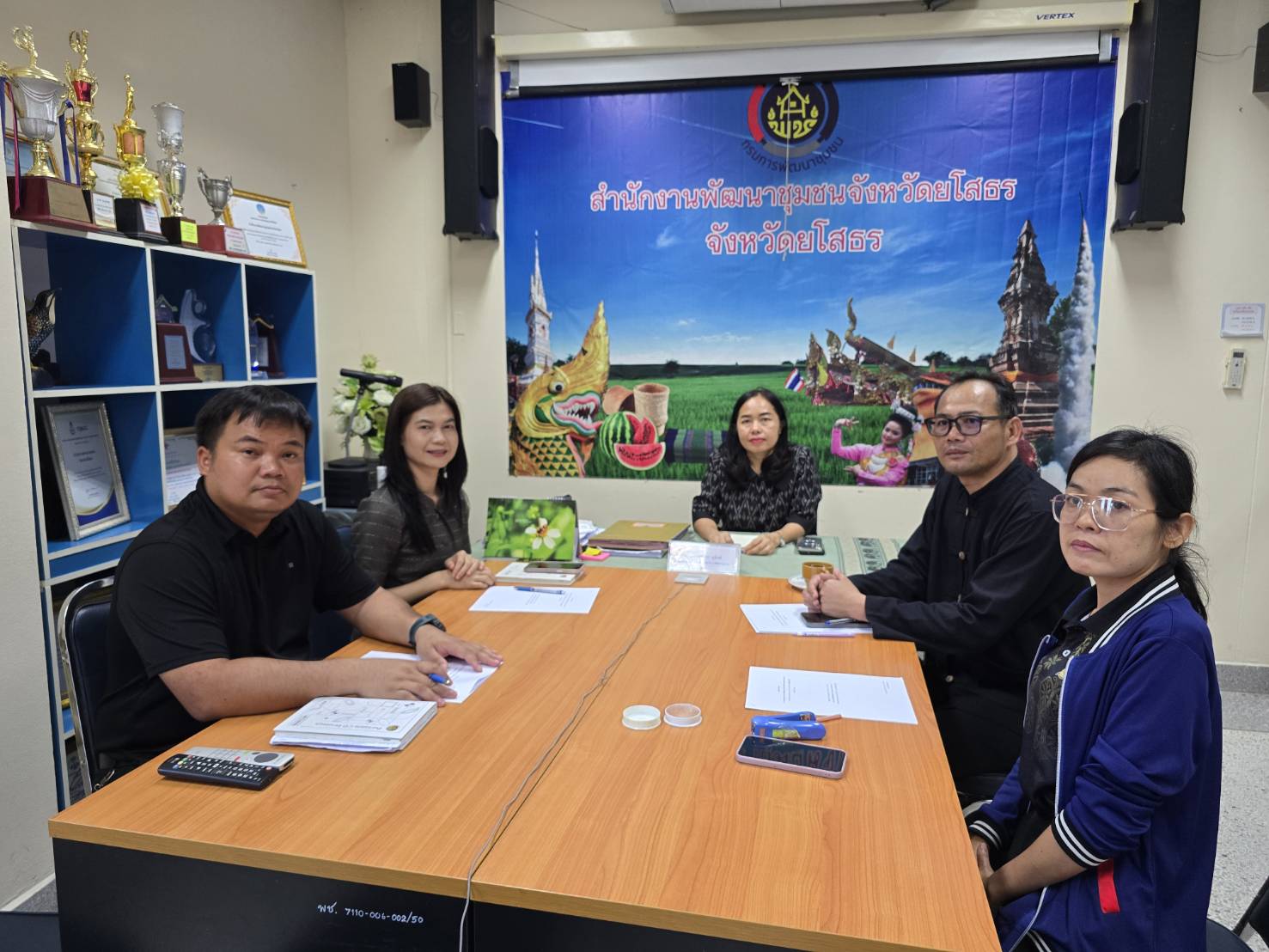พช.ยโสธร ร่วมประชุมคณะกรรมการติดตามเร่งรัดการใช้จ่ายงบประมาณฯ ครั้งที่ 5/2569