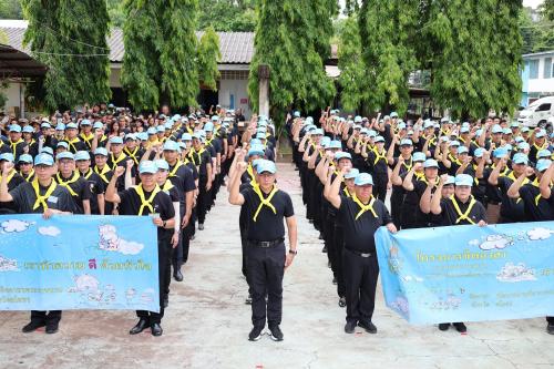 พช.ยโสธร ร่วมกิจกรรมจิตอาสา รวมพลังพัฒนาโรงพยาบาลทรายมูล ถวายเป็นพระราชกุศลแด่ในหลวง รัชกาลที่ 8 เนื่องในวันอานันทมหิดล